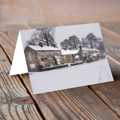 Village Snow Blanket - Christmas Card